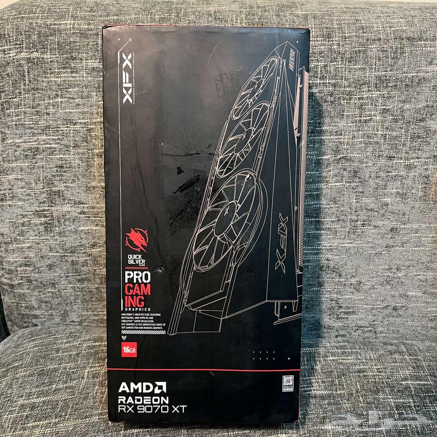 XFX RX 9070 XT Gaming Edition Three Fan Graphics Card64384883532930110