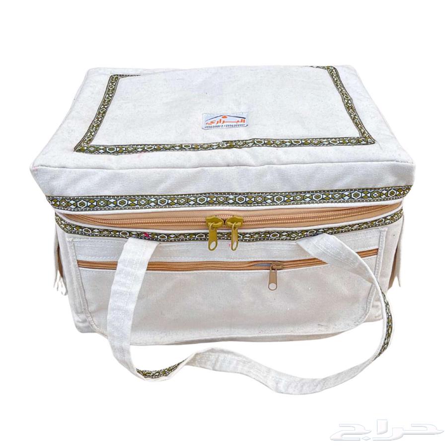 شنطة عزبة لون ابيض هندي حجم كبير64390263868161113