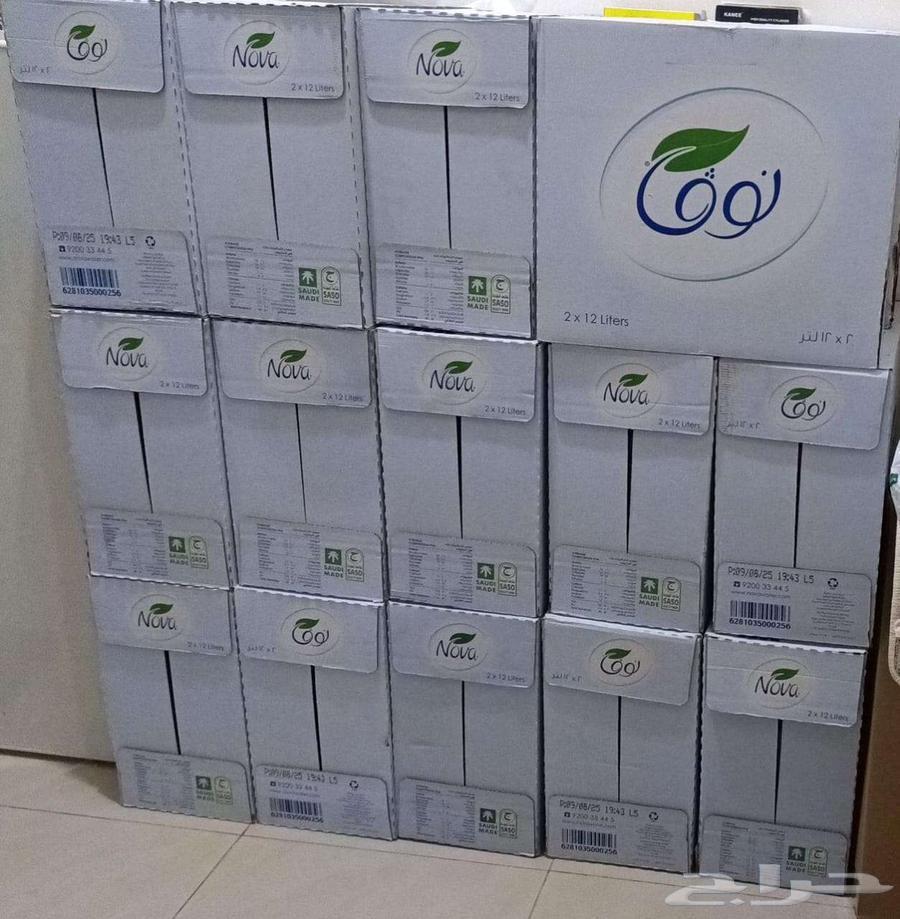 جالون ماء نوفا 12لتر64390720348930111