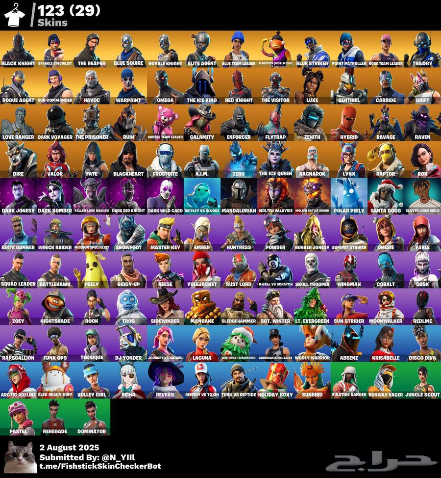 حساب فورت نايت نوااددررر64391357663491113