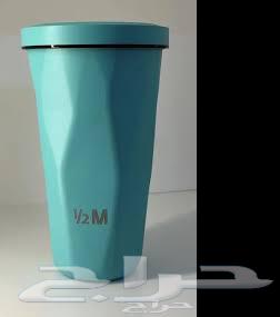 كوب هاف مليون ازرق واسود جديد حار وبارد64355975797763110