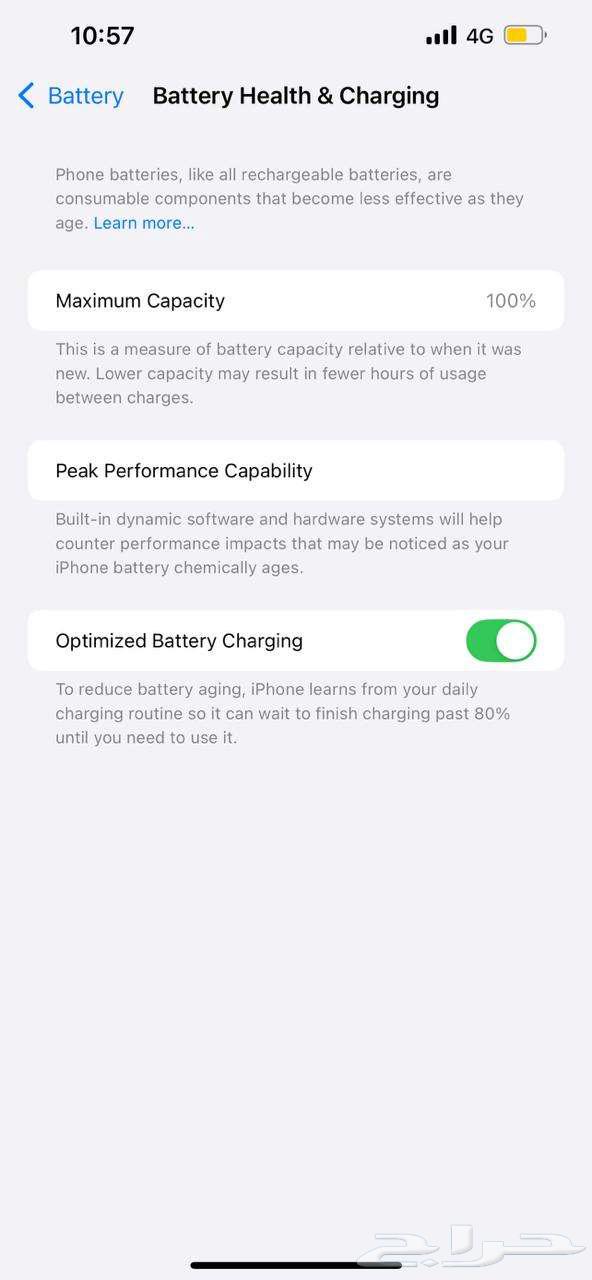 للبيع iPhone 13 Pro Max أبيض شبه جديد64396533928066111