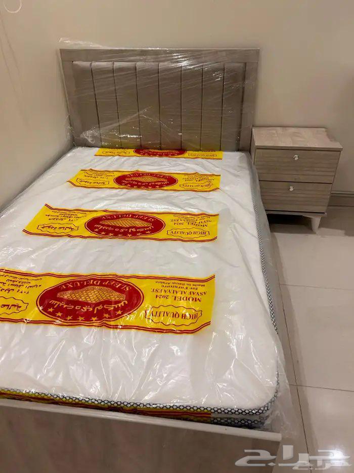 عدد 2 سرير نفر ونص وطني مع الطراحة64394482906114111