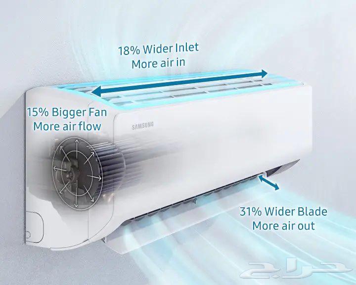 مكيف سبليت طن و نص للبيع64400231486850113