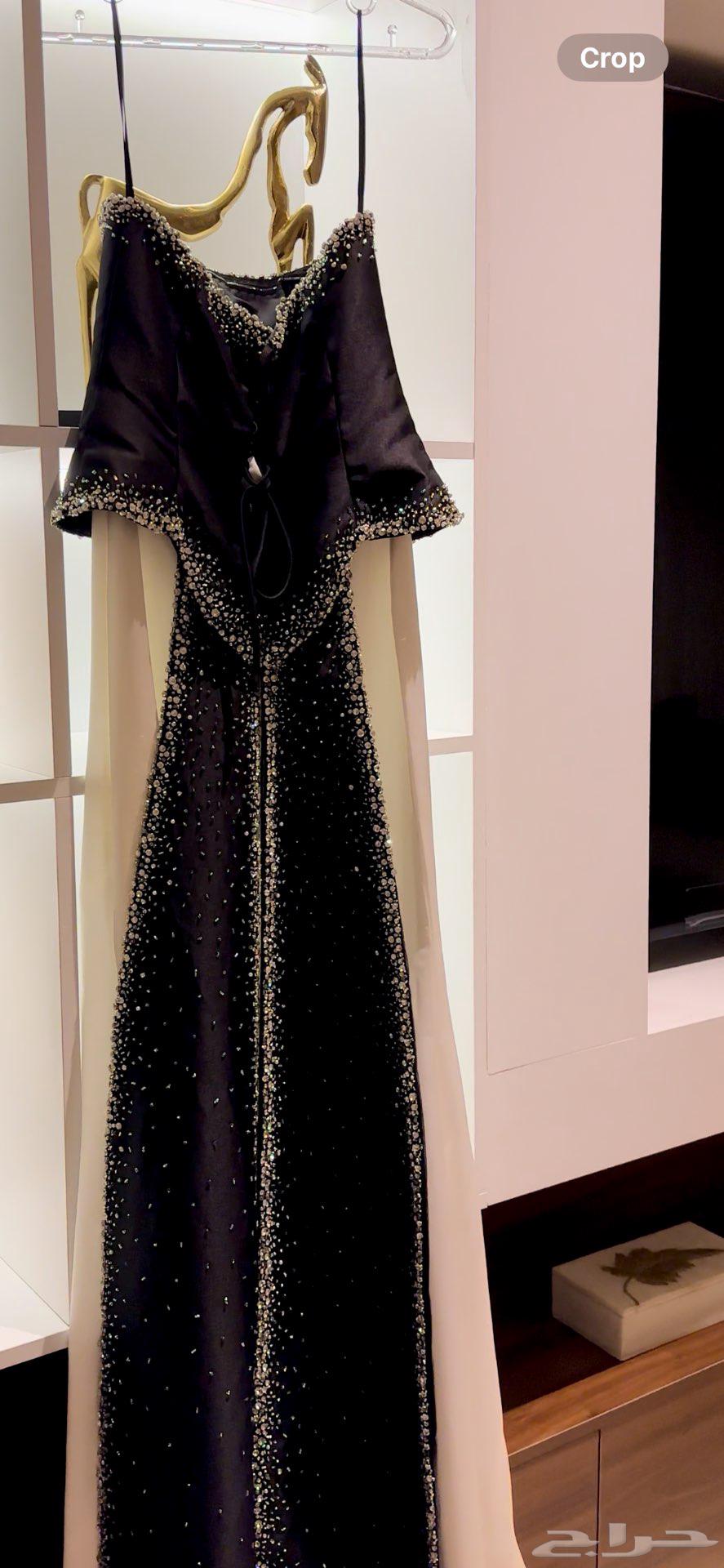 فستان اسود رهف عزيز64399577622403113