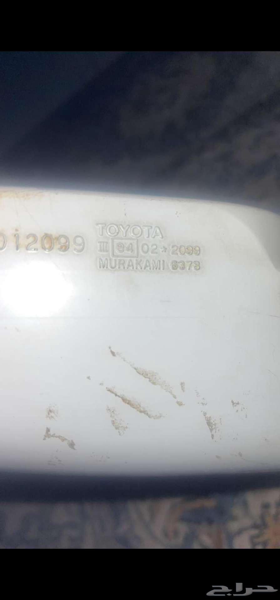 تيويوتا لاندكروزر موديل 2001 مرايا يسار نظيف واصلي64541364371843112