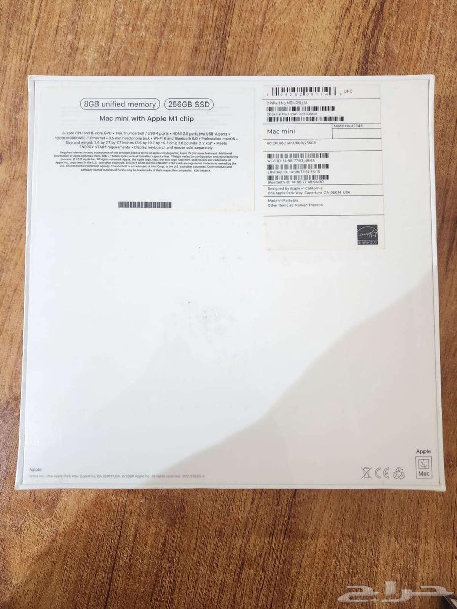 Mac Mini With Apple M1 Chip 8GB- 256SSD64393929174787111