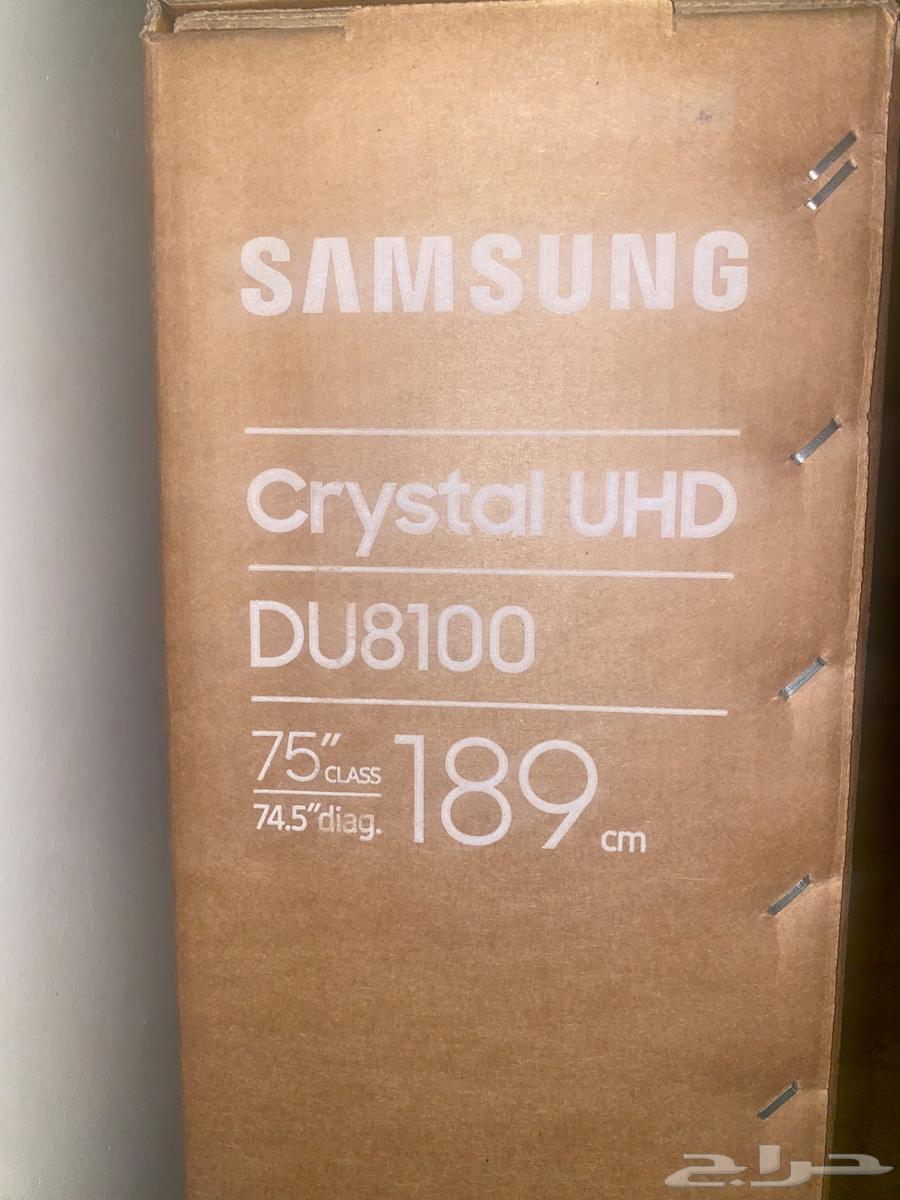 شاشة سامسونج 75 بوصة جديد Crystal UHD DU810064398980992642110