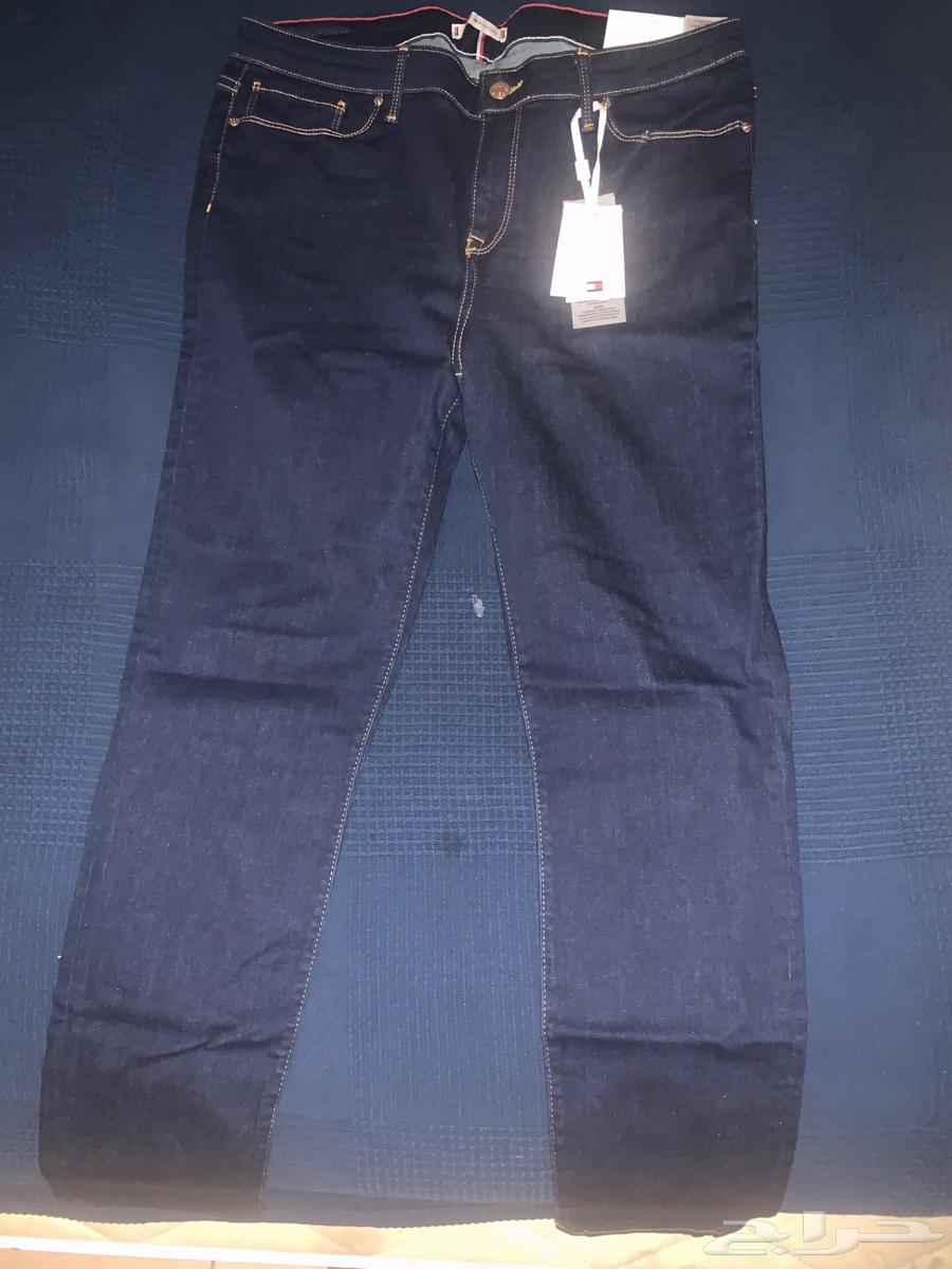 بنطلون تومى هيلفيجر جديد مقاس 33 والطول30 نسائى64409143680002110