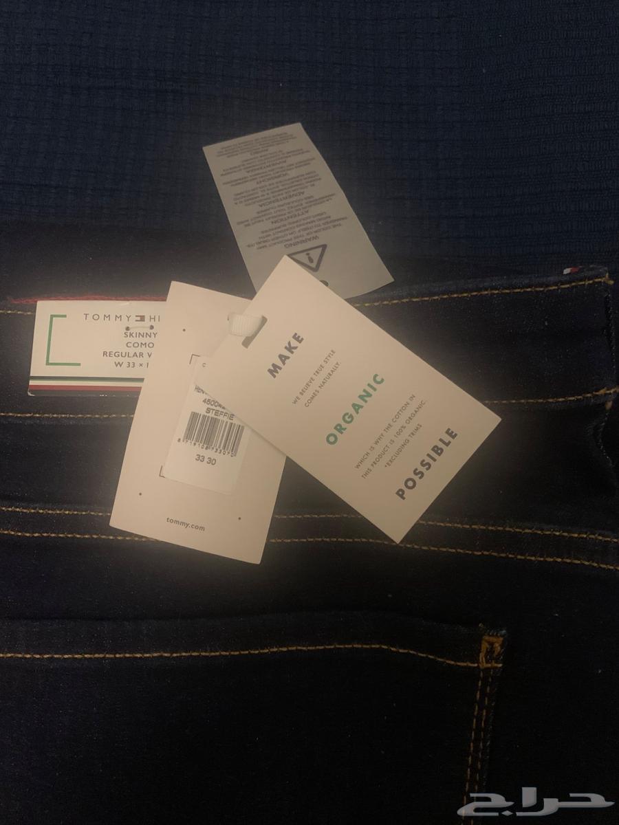 بنطلون تومى هيلفيجر جديد مقاس 33 والطول30 نسائى64409143680002112