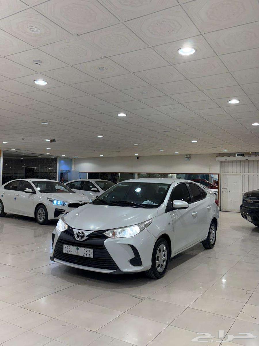 يارس 2021 بنزين رقم السيارة 7 (البيع بدون اللوحة )64541536935299110