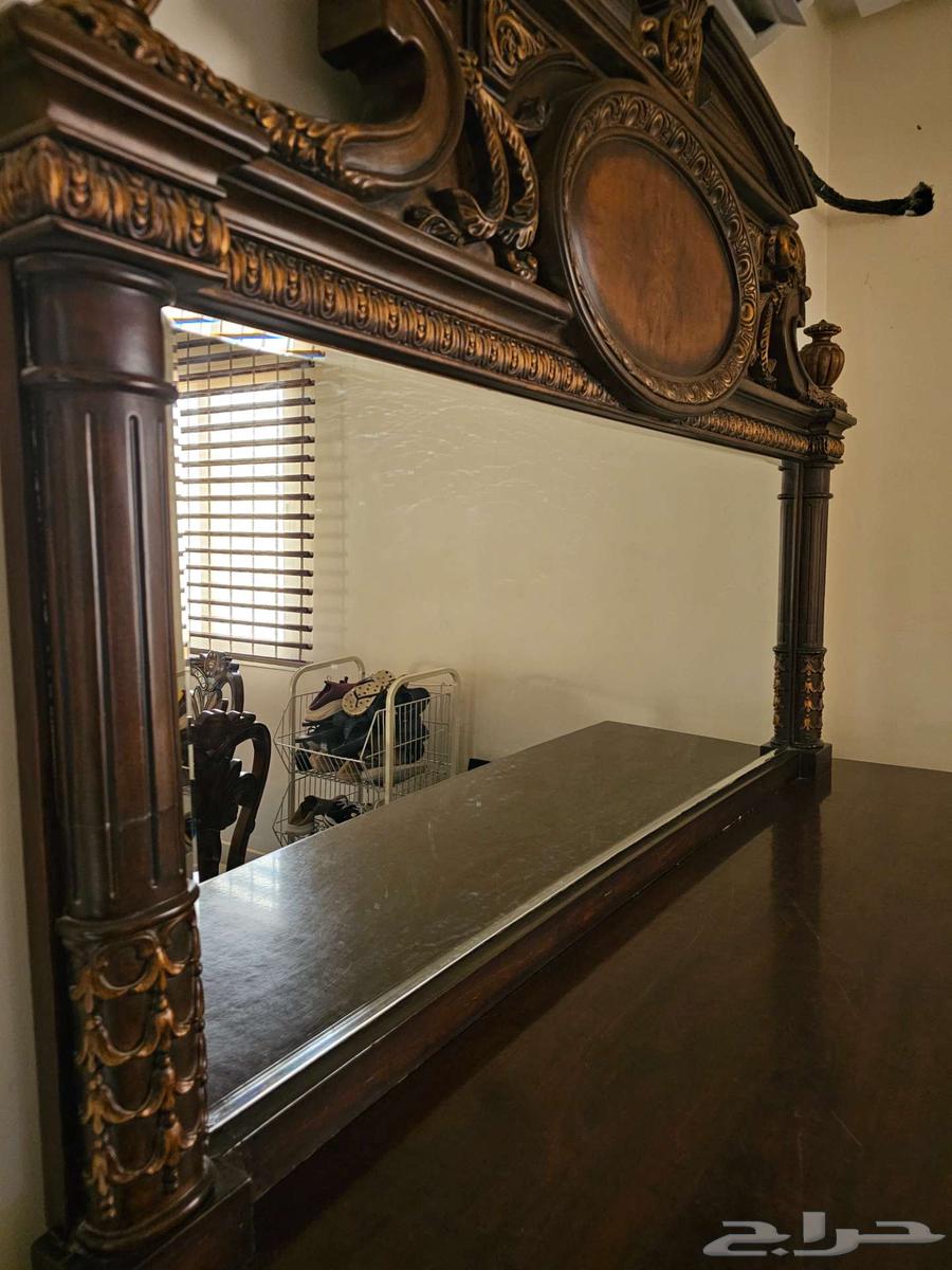 طقم سفرة أنتيك كلاسيكي فاخر خشبي64396491739009111