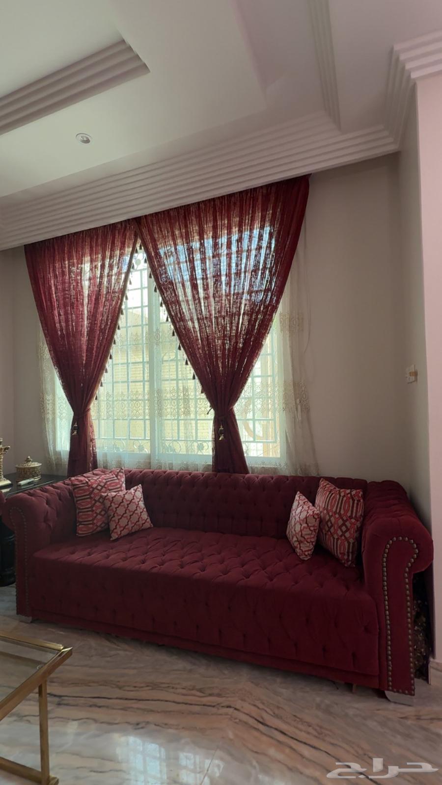 12-Person Sofa Set Curtain Table Set64399382861571112