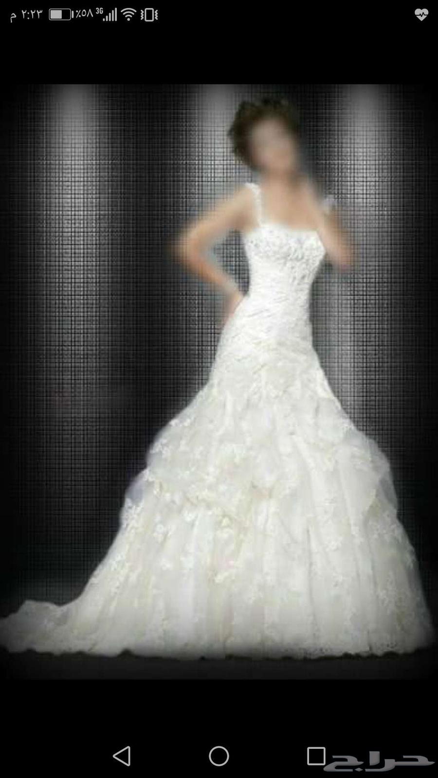 فستان زفاف جديد اوروبي مقاس s إلى m64398382176002110