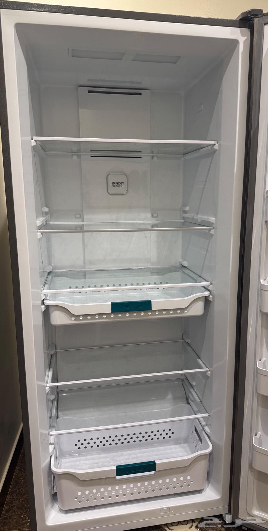 ثلاجة هايسينس 21 قدم شبهه جديدة بسعر معقول64395909177987110