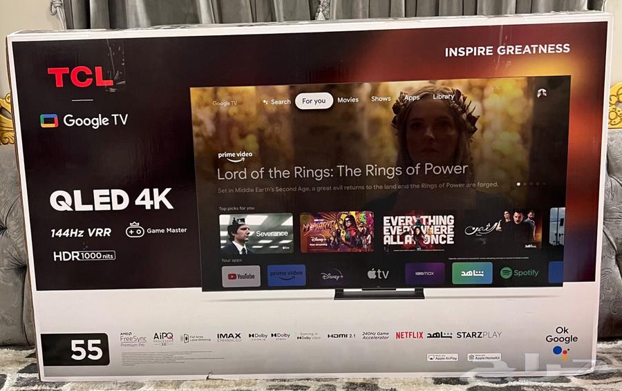 شاشه 55 بوصة TCL64400966738049111