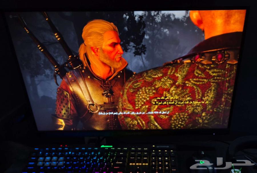 شاشة بي سي قيمنق m27q من قيقابايت 2k ips 170hz kvm64396047545857113