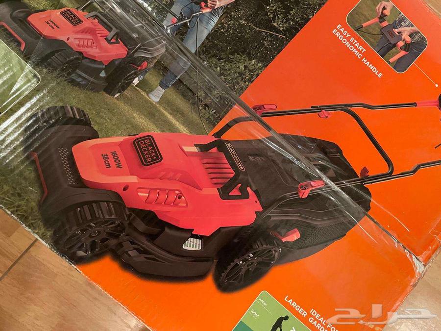 ماكينة جزازة ثيل قص عشب جديدة 1600 وات 38 سم64397144581249112