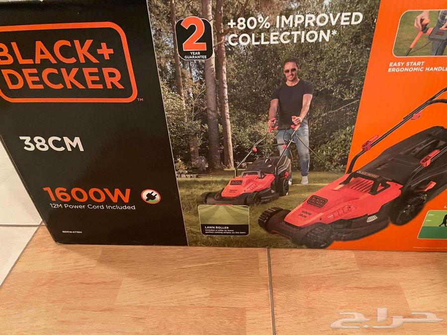 ماكينة جزازة ثيل قص عشب جديدة 1600 وات 38 سم64397144581249111