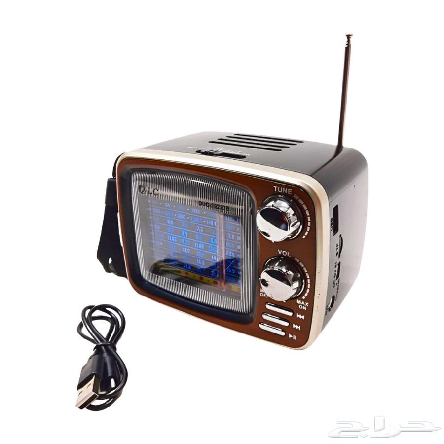 راديو قديم مزود ببلوتوث ومدخل بطاقة ذاكرة64399369051265111