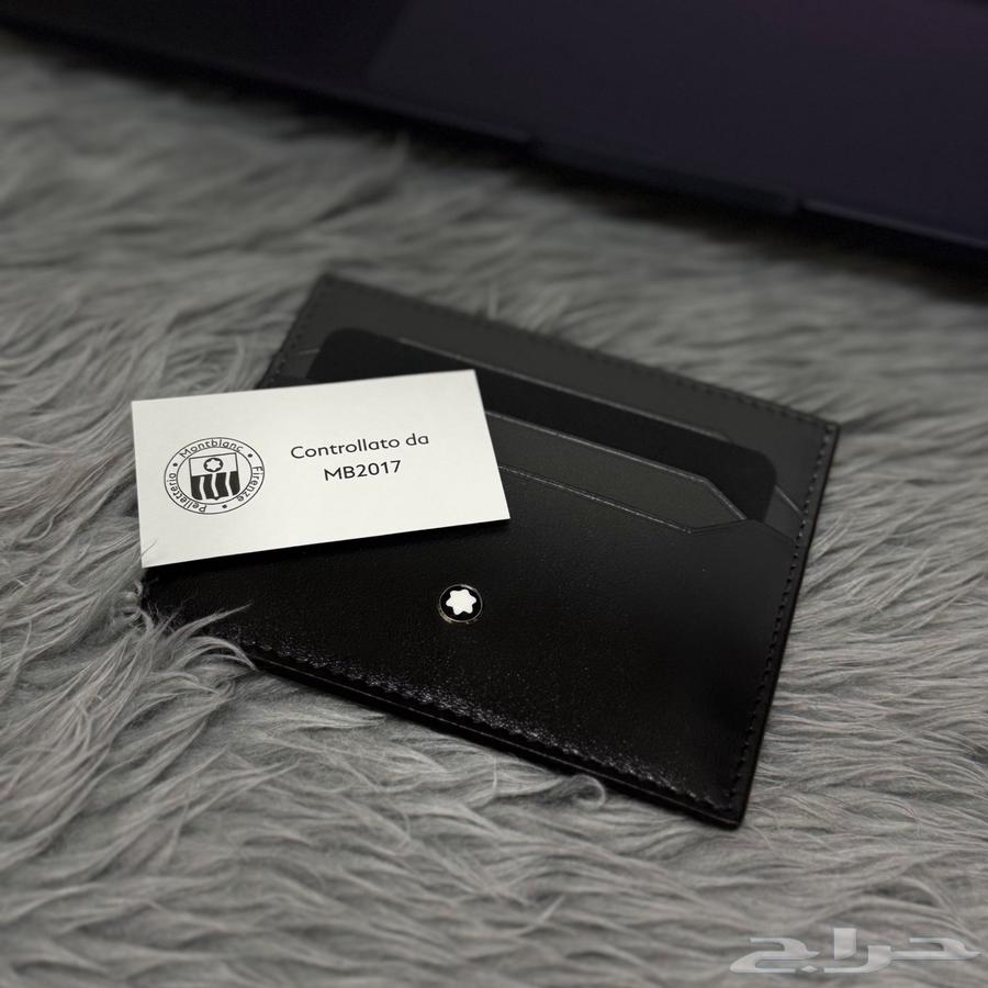 حافظة مون بلان أصلية جلد طبيعي فاخر صناعة إيطالية64404472921218110