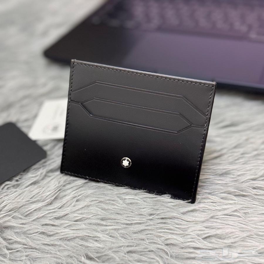 حافظة مون بلان أصلية جلد طبيعي فاخر صناعة إيطالية64404472921218111