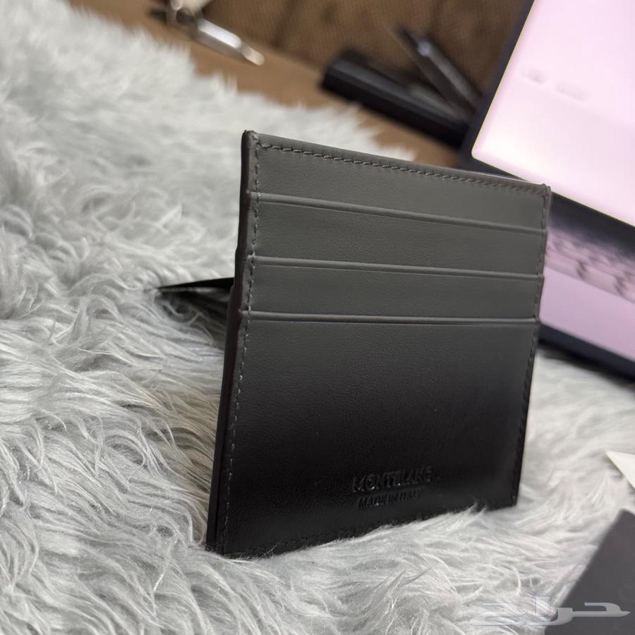 حافظة مون بلان أصلية جلد طبيعي فاخر صناعة إيطالية64404472921218114