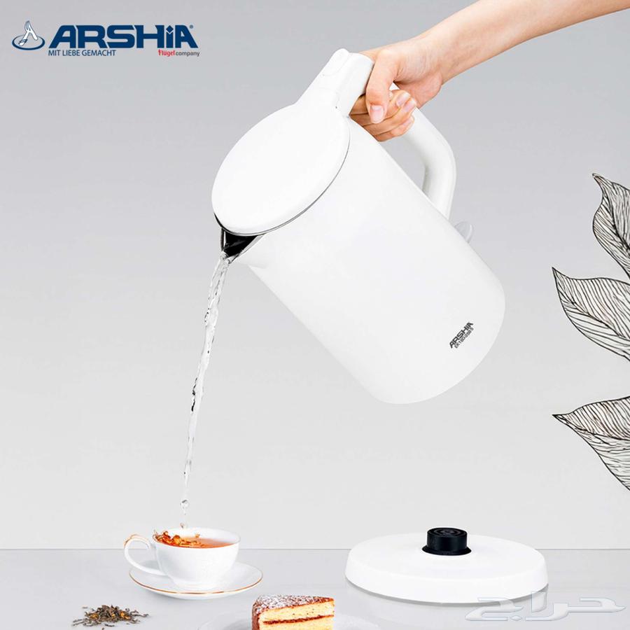 غلاية مياه كهربائية أرشيا   لون أبيض أنيق64397255989505112