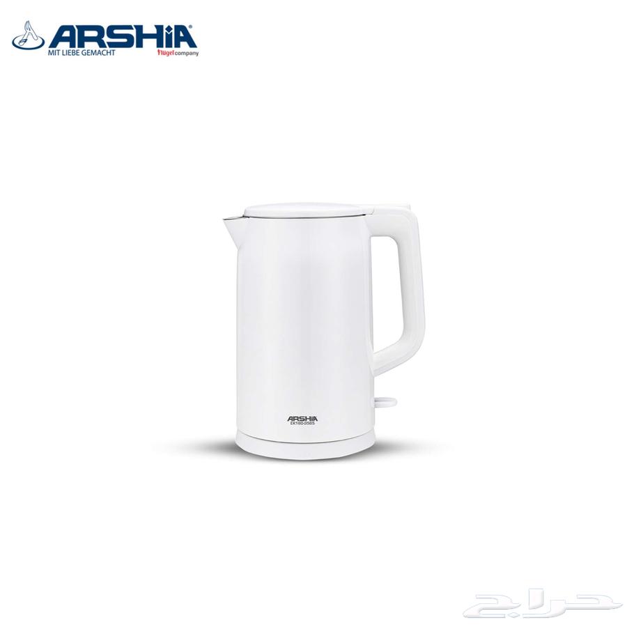 غلاية مياه كهربائية أرشيا   لون أبيض أنيق64397255989505110