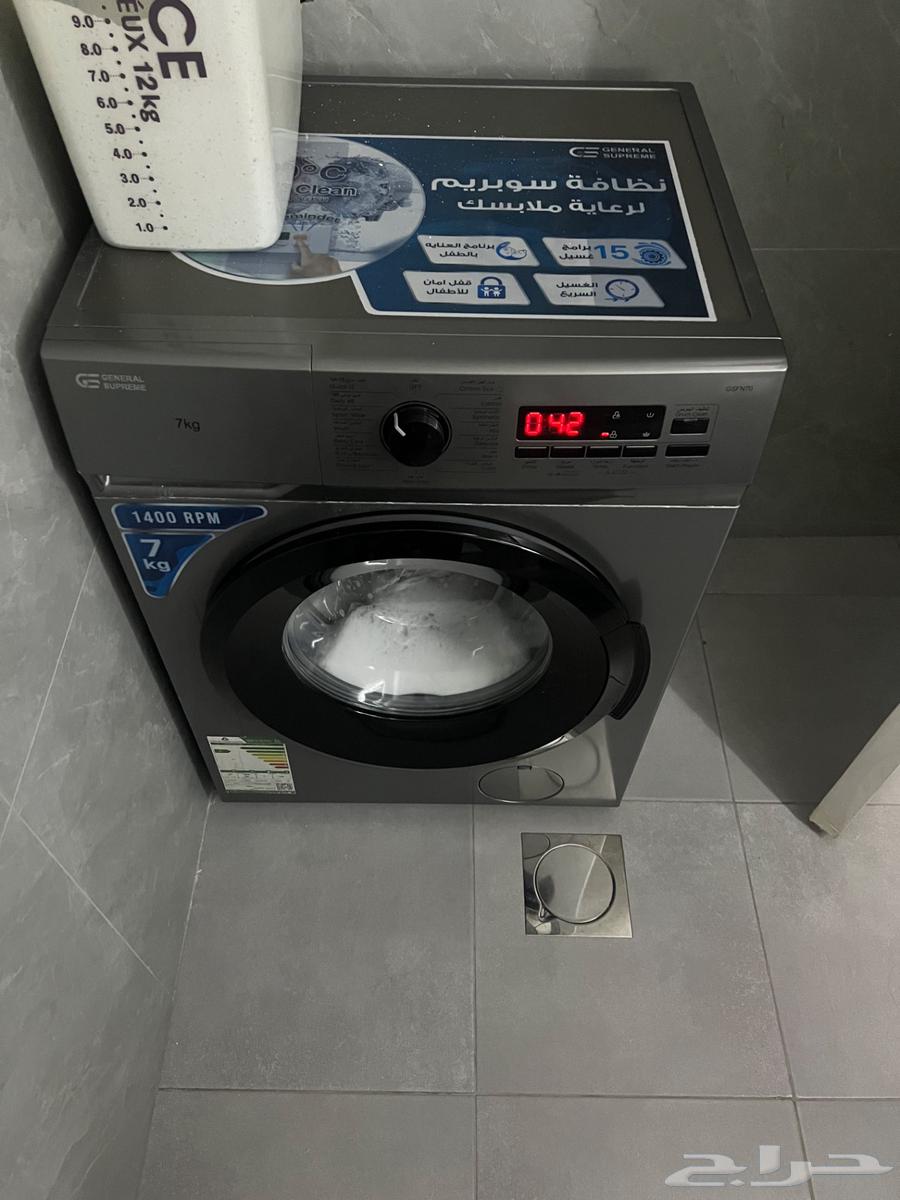 غسالة جنرال 7 كيلو بحالة ممتازة64404084283395110