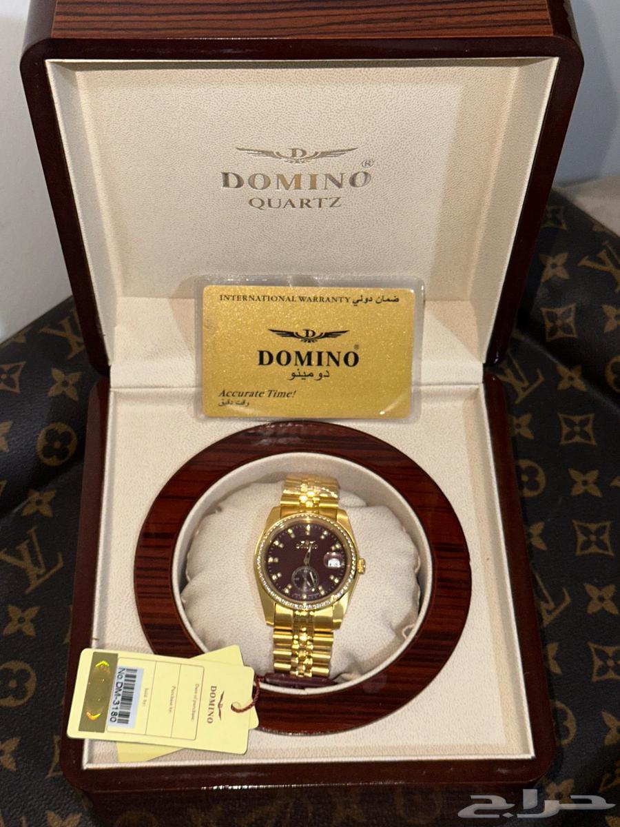 ساعة دومينو اصلي الماس جديدة رجالي64404764196865111