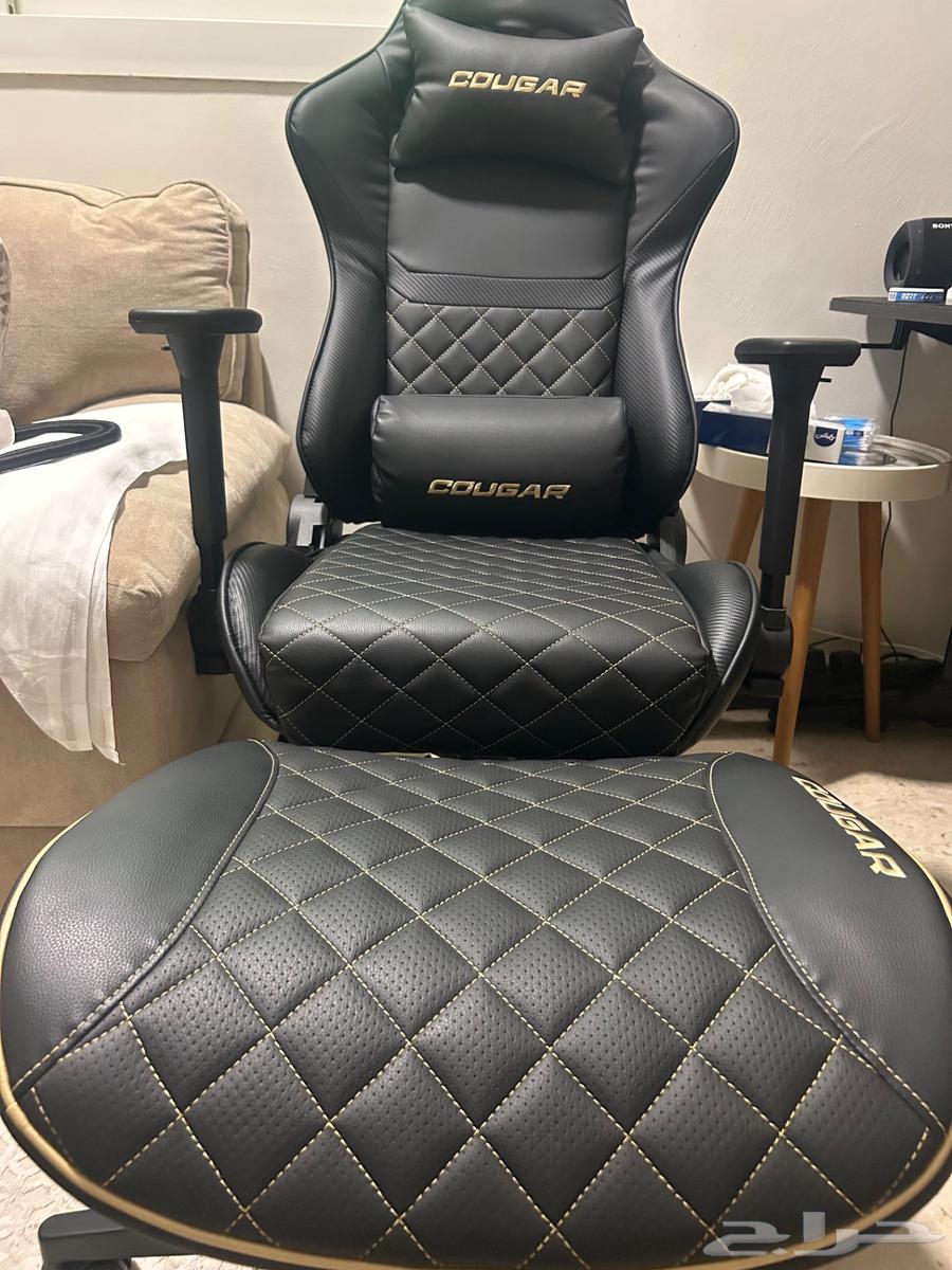 كرسي جيمينق مع تكايه للارجل نظيفة64401327467522112