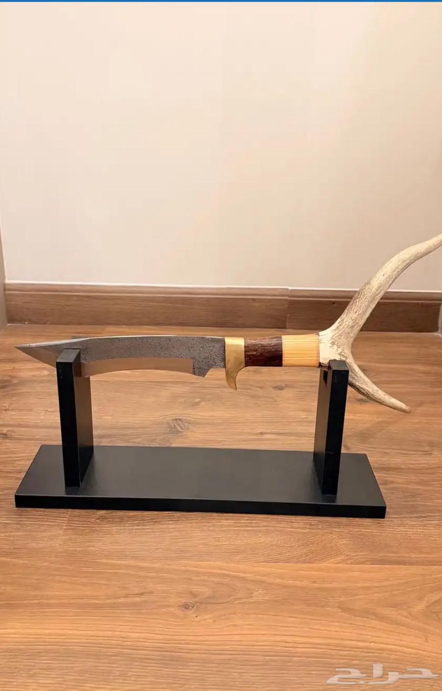خنجر قرن غزال طبيعي64404375215745110