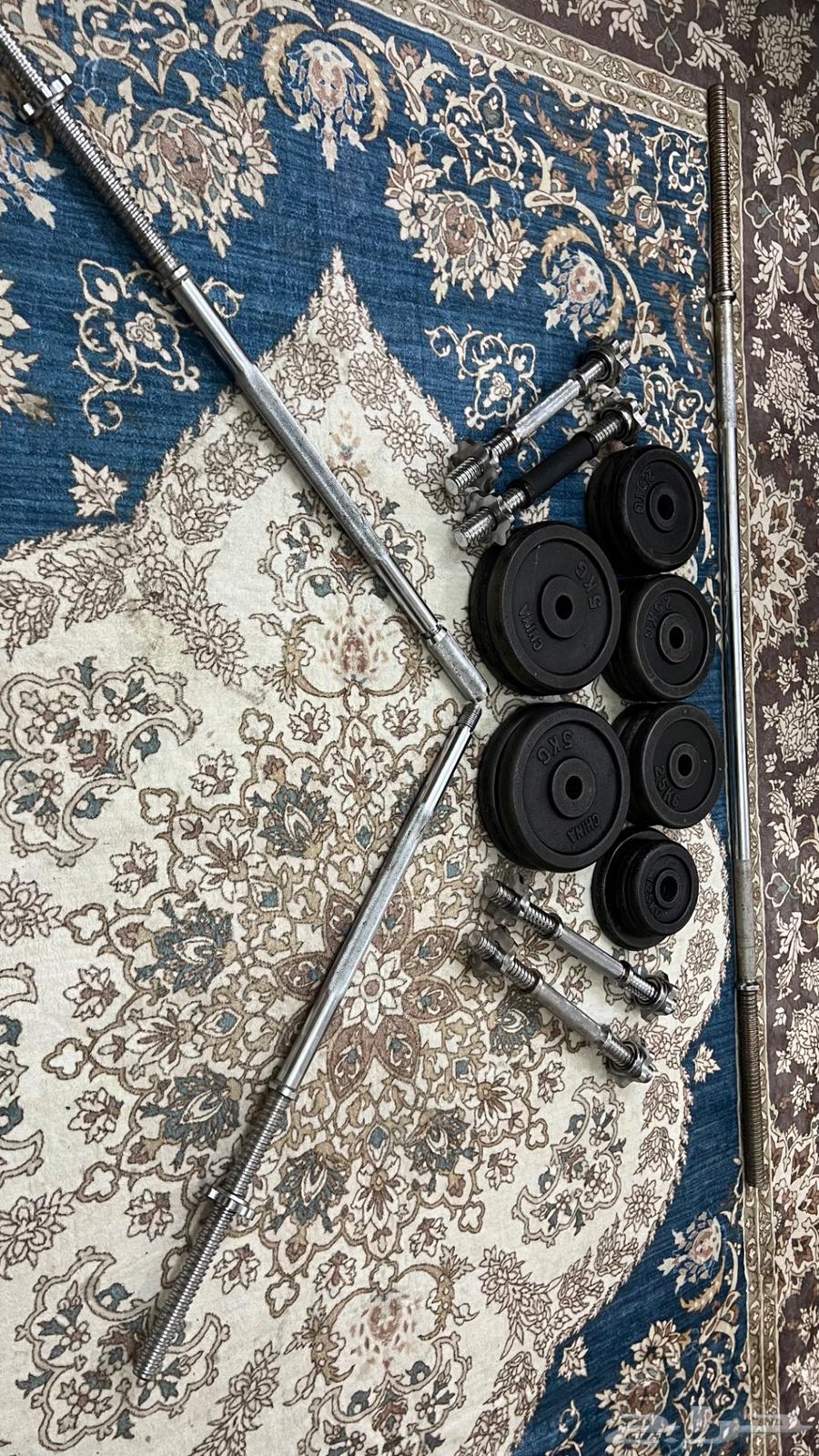 حديد و بارات للتمارين المنزليه64402803831041111