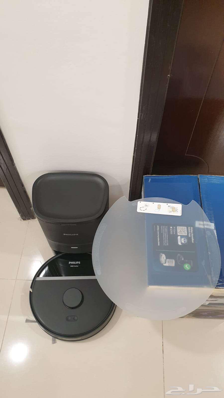 فيليبس مكنسه ذكية مسح وتكنيس اسود64401925175810112