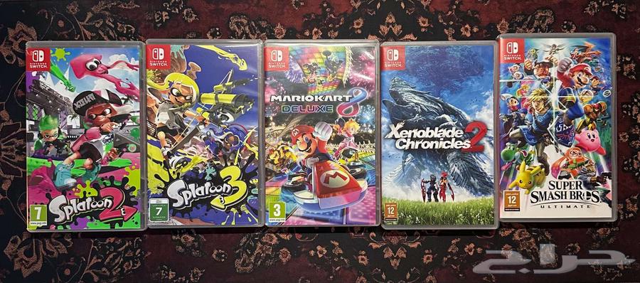 العاب نينتندو سويتش مستعملة64404167122305110