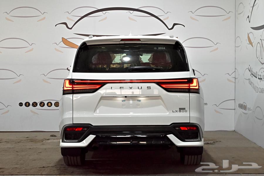 لكزس LX600FF خليجي بنزين 2024 فقط 542 عرض خاص63618167295233113