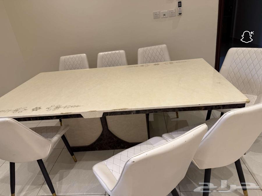 طاوله طعام رخام الرياض64403068704899111