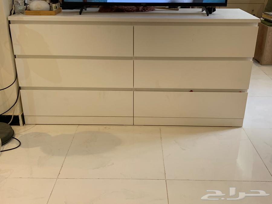 ادراج ايكيا 6 ادراج ابيض انيق64404472979075111