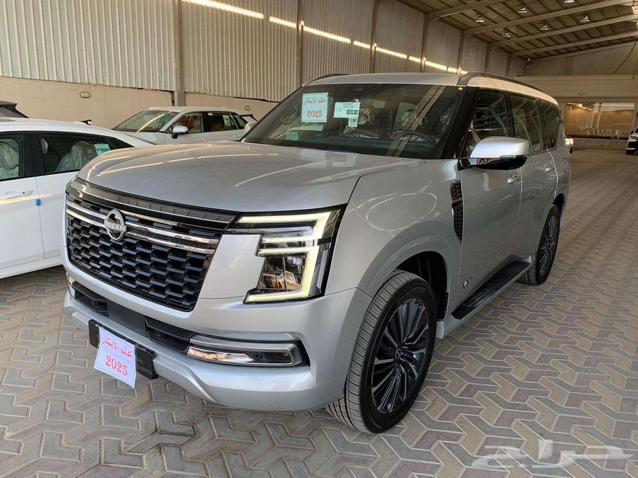 نيسان باترول بلاتنيوم موديل 2025 - خليجي - فضي احمر63618252298753113