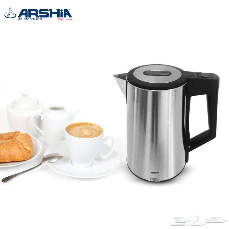 Arcia Electric Water Kettle Stainless Steel. High Quality Warranty63619560929027111