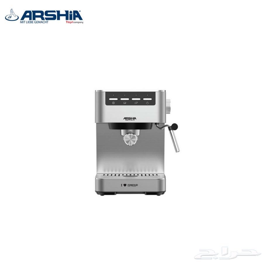 Arshia Espresso Coffee Maker - Professional Stainless Steel Design63619566456962112