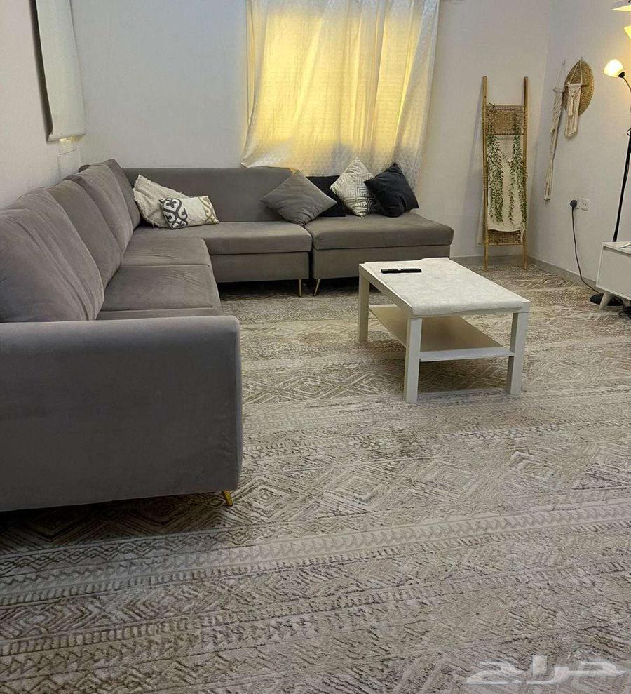 كنب إل L للبيع مع السجاد64402313488258110