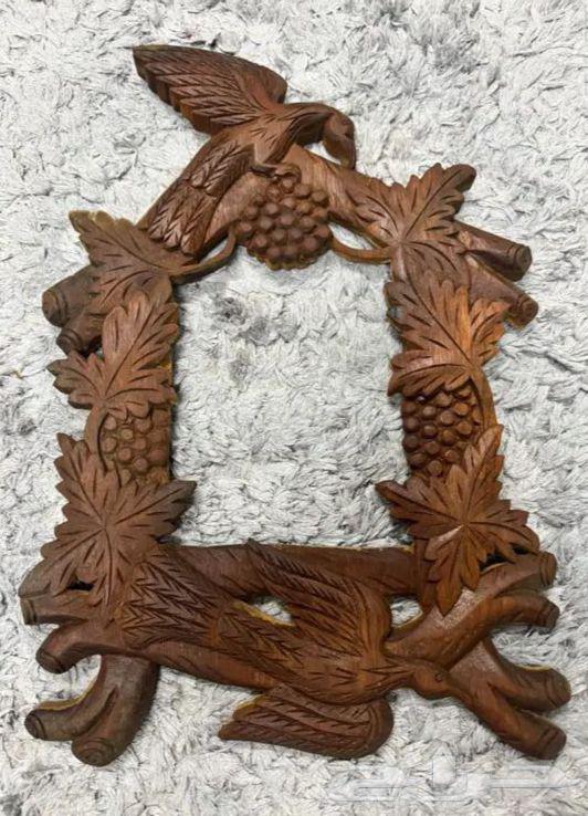 برواز و لوحة فنية من خشب التك الطبيعي64411553901059111