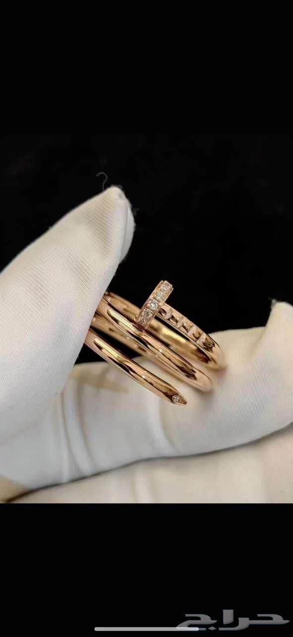 خاتم كارتير ذهب والماس64407894831618110