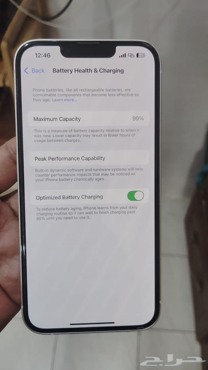 iPhone 13 128GB used for 3 months like new64407670913795112