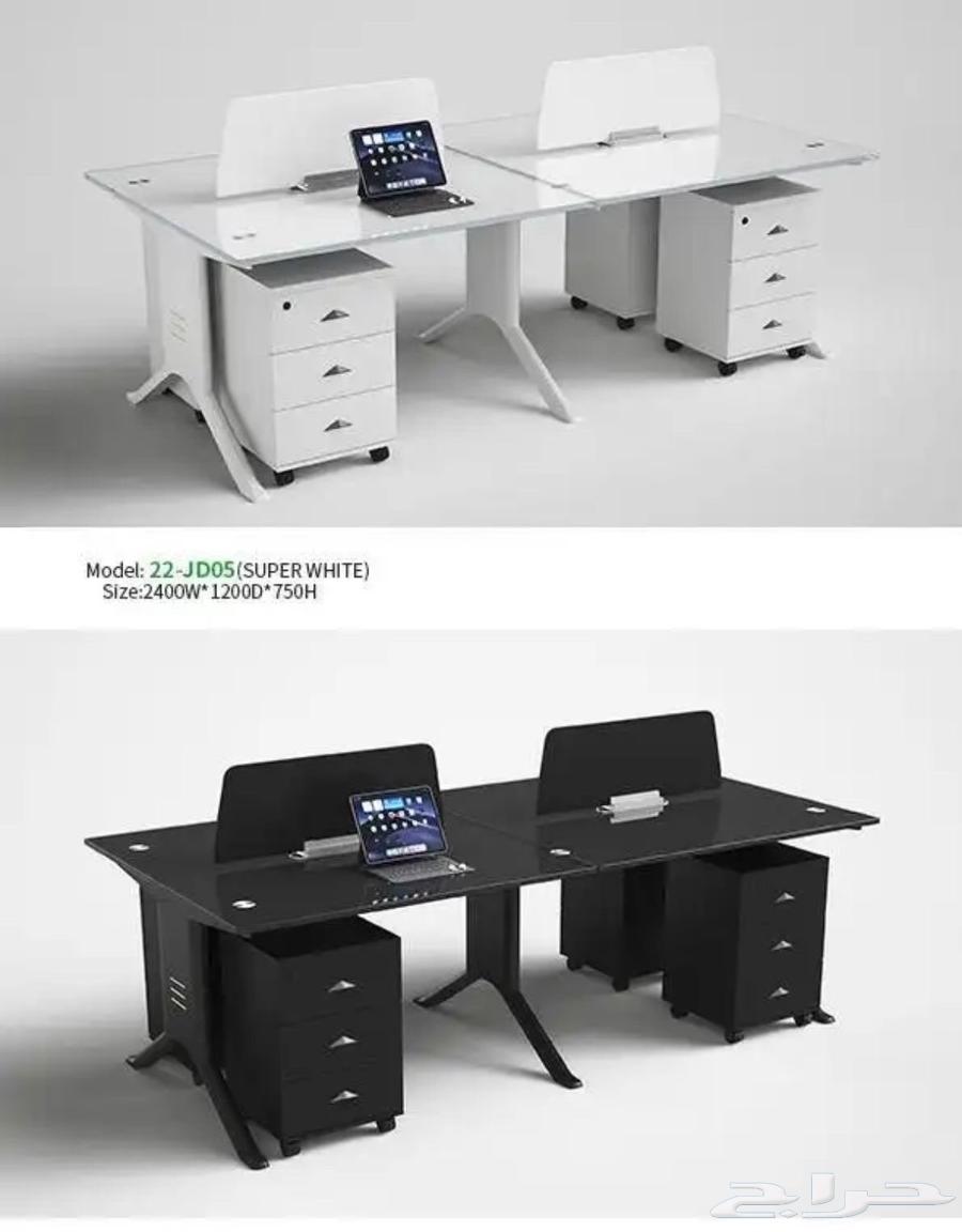 طقم مكتب كامل وطاولات مكتبية متوفرة بسعر الجملة64412076362754113
