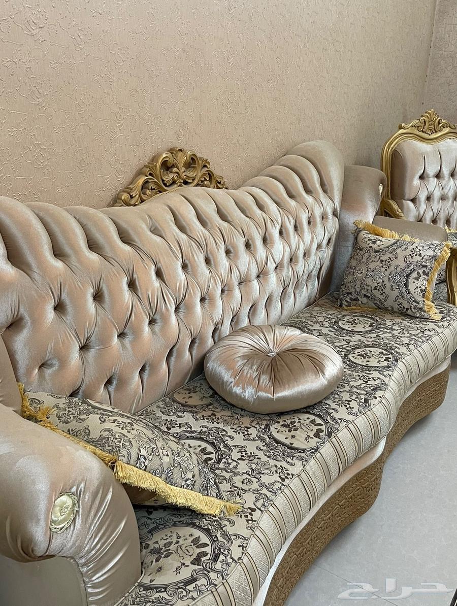 كنب صالة وخشبه جيد جدا64410479862273114