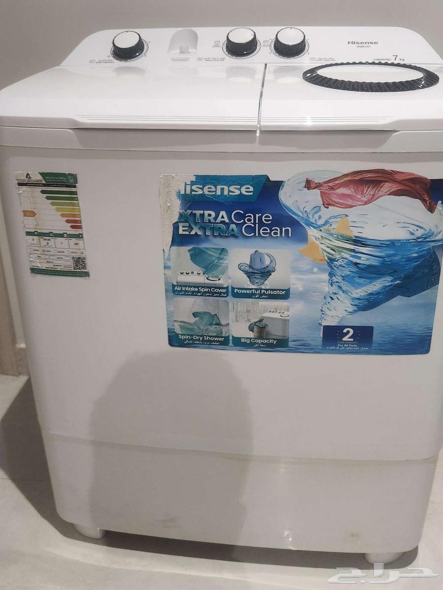 غسالة ملابس ثنائية الأعلى 7 كجم (الموديل WSBE701 أبيض)64406096500609112