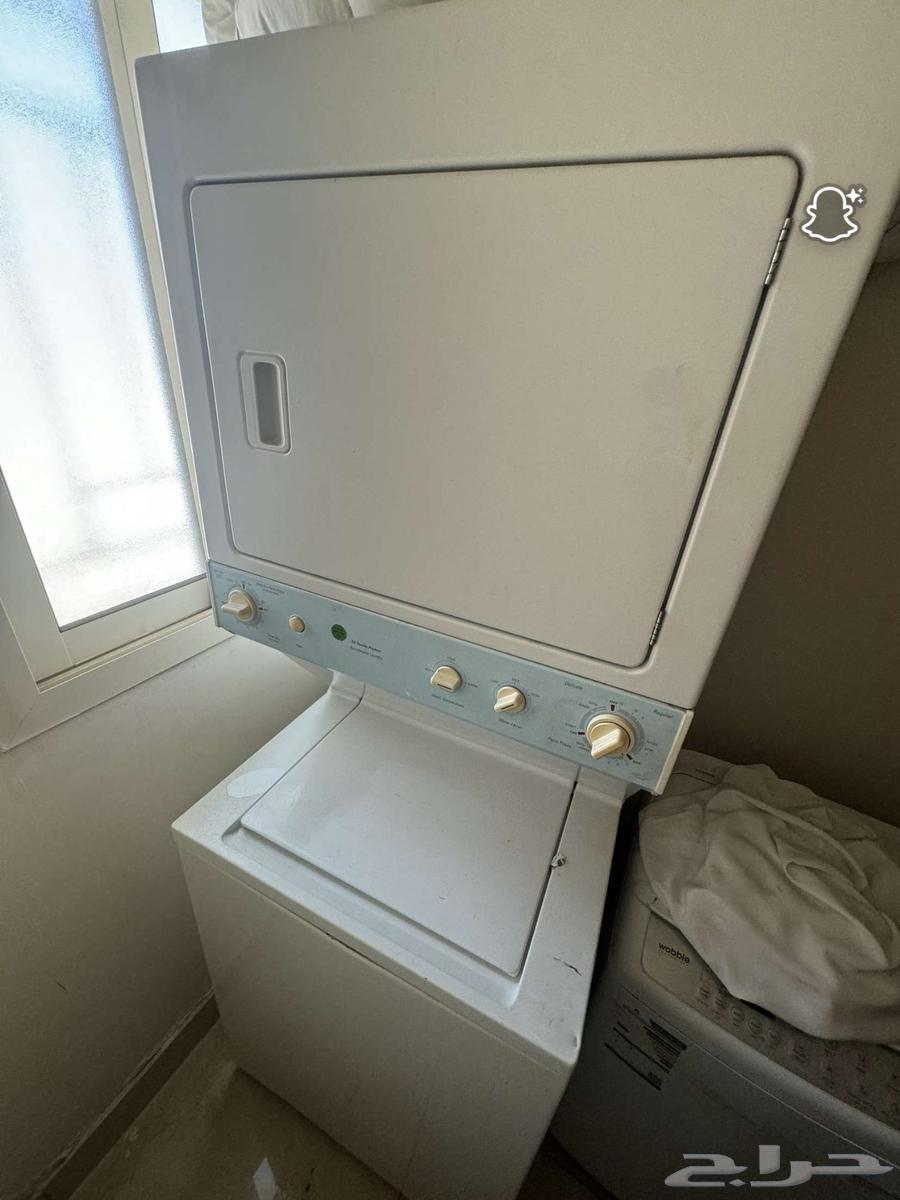 غسالة ونشافة دورين اتوماتيك جنرال الكتريك الأصلية64406904590466110